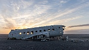 DC3 Flugzeugwrack auf dem  Sólheimasandur