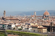 01 IMG 0135  Blick von der Piazzale Michaelangelo über Florenz